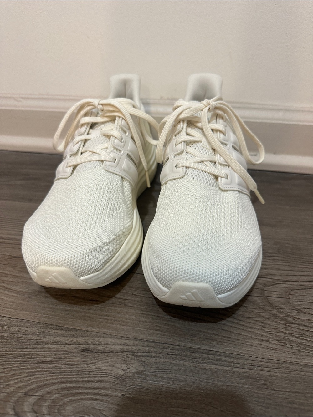 Women’s Adidas Dreamstrike Lightweight Knit Running Shoes - Cream